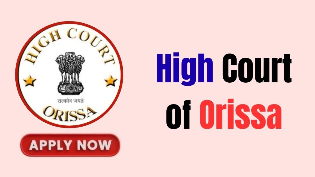 Orissa High Court Jr. Grade Typist and DEO Recruitment 2026