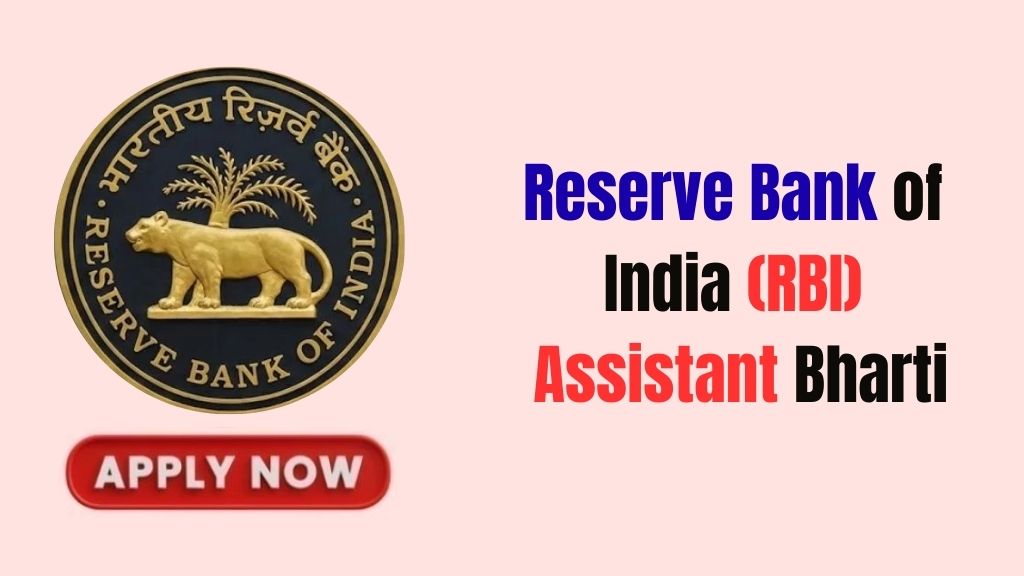 RBI Assistant Recruitment 2026